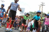 Roller Skating Half Marathon Rally - Ernakulam to Aluva 2.10.2012  &raquo; Click to zoom ->