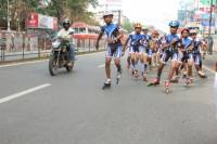Roller Skating Half Marathon Rally - Ernakulam to Aluva 2.10.2012  &raquo; Click to zoom ->